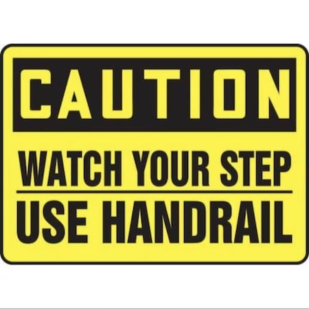 Accuform OSHA CAUTION SAFETY SIGN WATCH YOUR MSTF602XP MSTF602XP